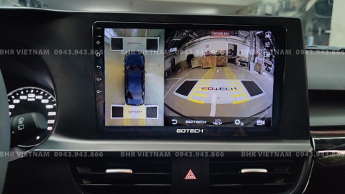 Màn hình Gotech GT360 Plus liền camera 360 Kia Seltos 2020 - nay